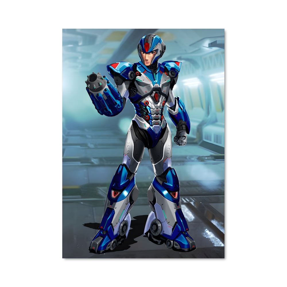 Poster Rush megaman